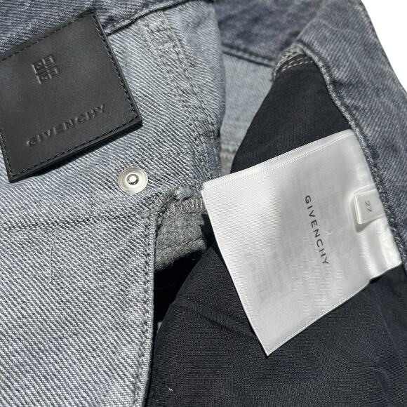 $1,820 hybrid paneled denim/wool trouser - Picture 5 of 7